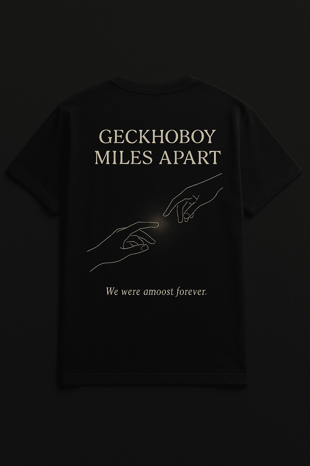 Miles Apart Graphic Tee back